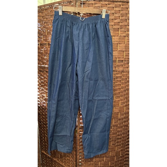 Alfred Dunner Pants Size 12 Classics Stretch waist Denim - Picture 1 of 8
